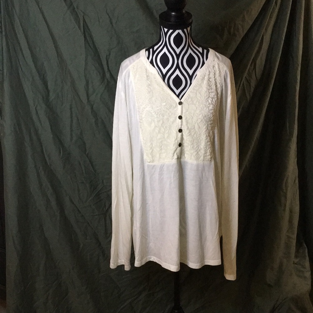 Faded Glory xxl embossed Henley
